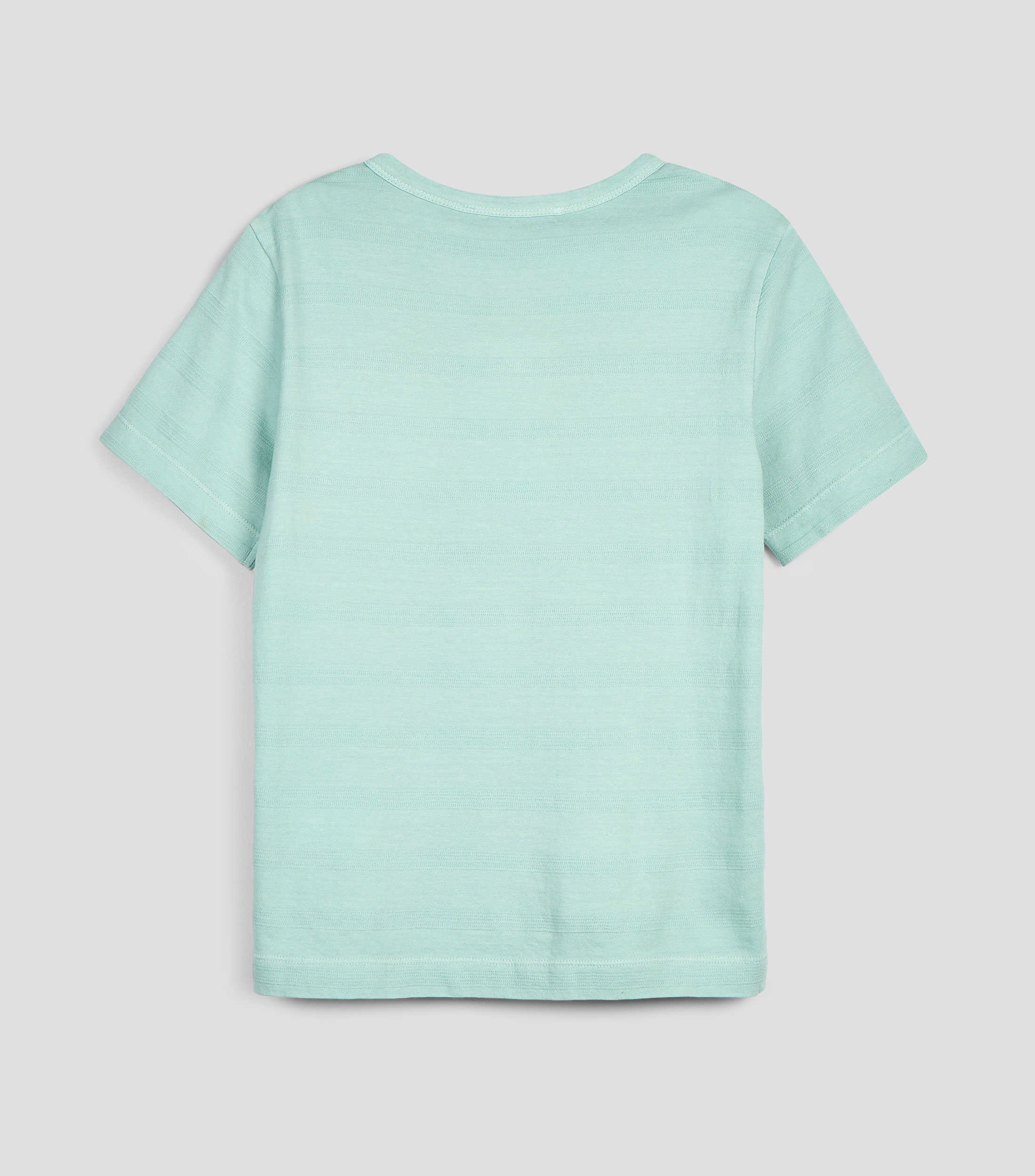 Playera cuello redondo manga corta lisa Niño